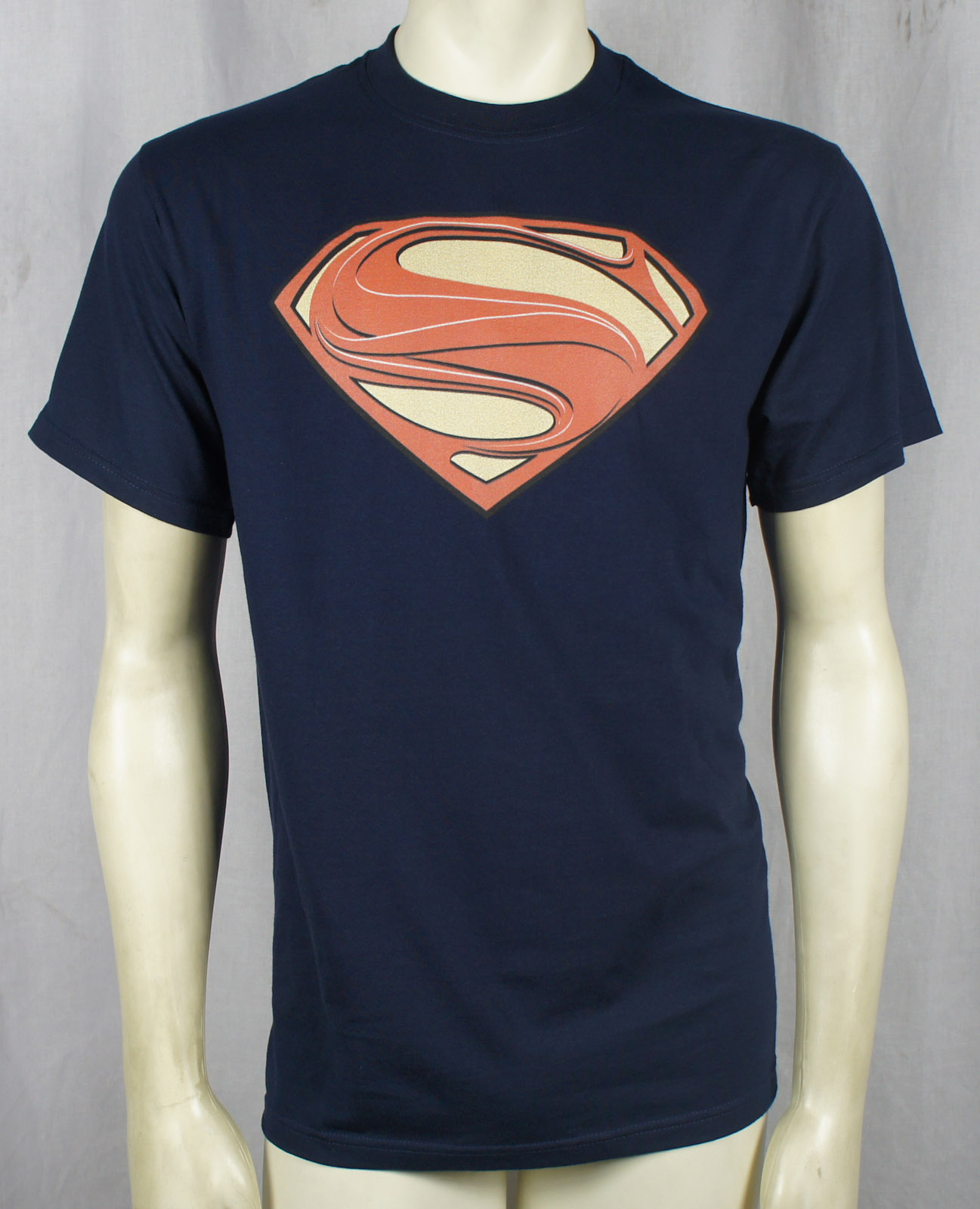 SUPERMAN Man Of Steel Movie Glyph Zod Costume Shield Logo All TShirt S